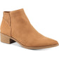 American Rag Womens Tori Fabric Pointed Toe Ankle Fashion Boots Brown Size 9.5M
