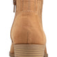 American Rag Womens Tori Fabric Pointed Toe Ankle Fashion Boots Brown Size 9.5M