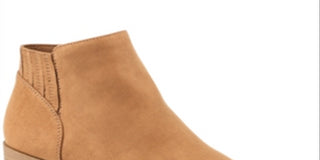 American Rag Womens Tori Fabric Pointed Toe Ankle Fashion Boots Brown Size 9.5M