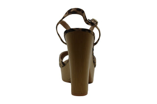 American Rag Women's Jamie Printed Strappy Platforms Shoes Brown Size 9 M