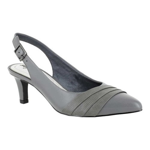 Easy Street Baker Slingback Pumps Gray Size 6.5M