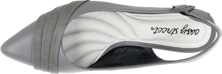 Easy Street Baker Slingback Pumps Gray Size 6.5M