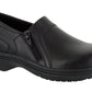 Easy Works by Easy Street Women's Bentley Slip Resistant Clogs Shoes Black Size 11 W