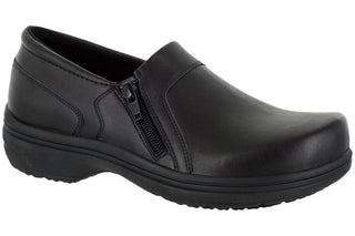 Easy Works by Easy Street Women's Bentley Slip Resistant Clogs Shoes Black Size 11 W