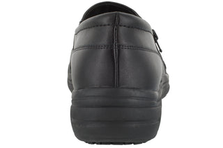 Easy Works by Easy Street Women's Bentley Slip Resistant Clogs Shoes Black Size 11 W