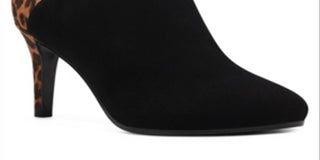 Bandolino Women's Dawn Leather Comfort Shooties Black Size 9 M