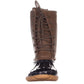 Sporto Women's Ariel Closed Toe Knee High Cold Weather Boots Brown Size 8 M