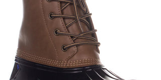 Sporto Women's Ariel Closed Toe Knee High Cold Weather Boots Brown Size 8 M