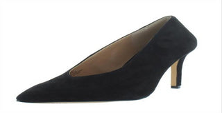 INC Women's Ciaran Suede Solid Pumps Black Size 7.5 M