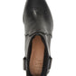 INC International Concepts Women's Memory Foam Studded Cushioned Latisha Pointed Toe Slip on Leather Booties Black Size 5 M