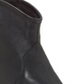 INC International Concepts Women's Memory Foam Studded Cushioned Latisha Pointed Toe Slip on Leather Booties Black Size 5 M