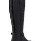 Guess Women's Haydin Almond Toe Knee High Fashion Boots Gray Size 6.5 M