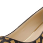 Kenneth Cole Women's Leopard Print Morgan Pointed Toe Kitten Heel Slip on Pumps Brown Size 6.5 M