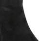 INC International Concepts Women's Cushioned Floriann Almond Toe Block Heel Zip up Booties Red Lava Size 9.5 M