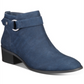 Giani Bernini Putneyy Memory Foam Block-Heel Booties Blue Size 6 M