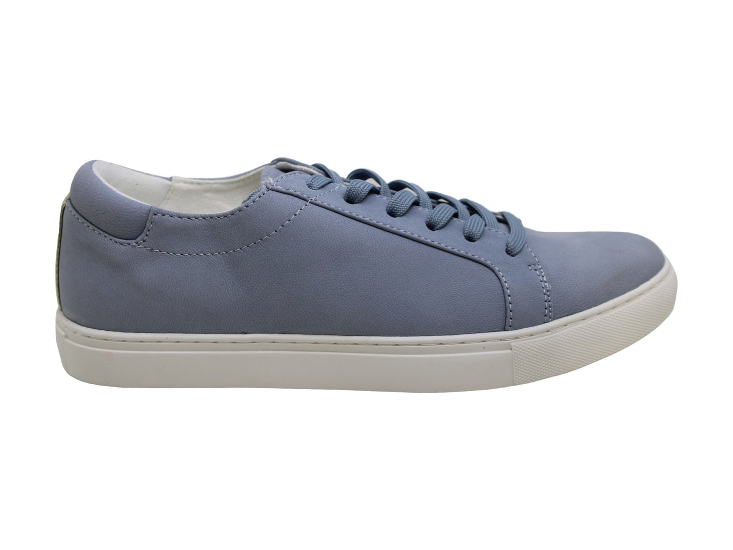 Kenneth Cole Women's Kam Leather Low Top Lace up Fashion Sneakers Blue Size 9 M