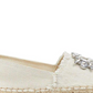 Marc Fisher Women's Barnum Fabric Closed Toe Espadrille Flats White Size 5 M