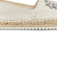 Marc Fisher Women's Barnum Fabric Closed Toe Espadrille Flats White Size 5 M