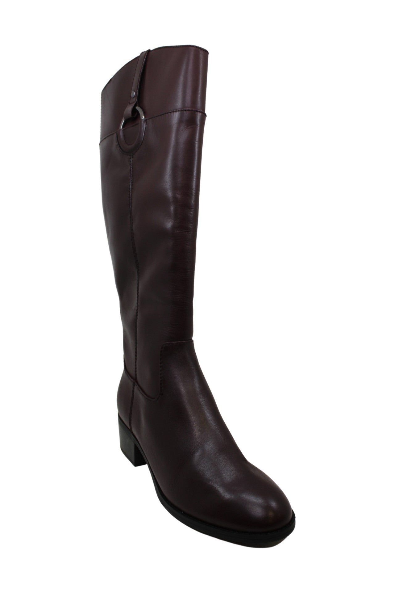 Alfani Women's Bexleyy Leather Almond Toe Mid Calf Fashion Boots Red Size 11 M