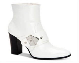Calvin Klein Women's Cai Bootie White Size 9 M
