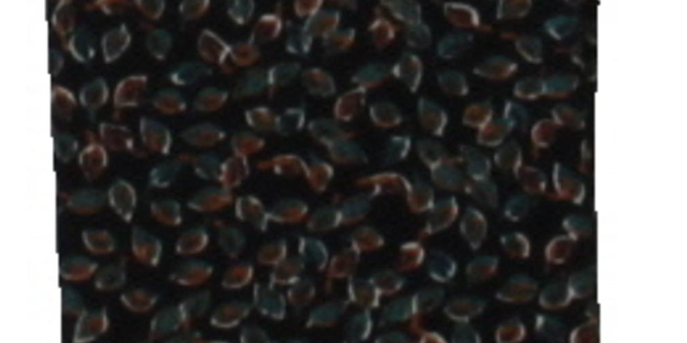 Four in Hand Men's Damon Floral Formal Pocket Square Black Size Regular