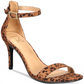 Material Girl Women's Blaire Two Piece Dress Sandals Leopard Size 5.5 M
