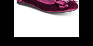 Anne Klein Women's Alivia Round Toe Ballet Flats -Wine Size  5 M