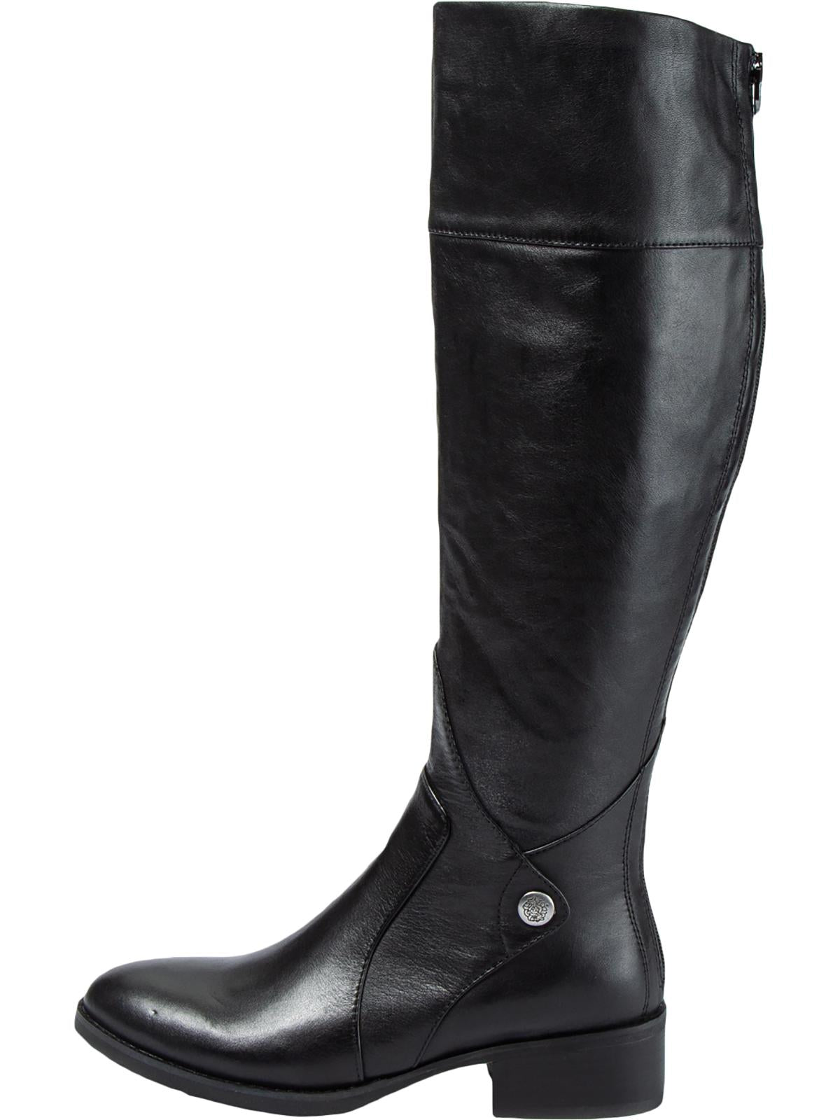 Sole Bound By Baretraps Women's Dreia Leather Knee High Riding Boots Black Size 7 M