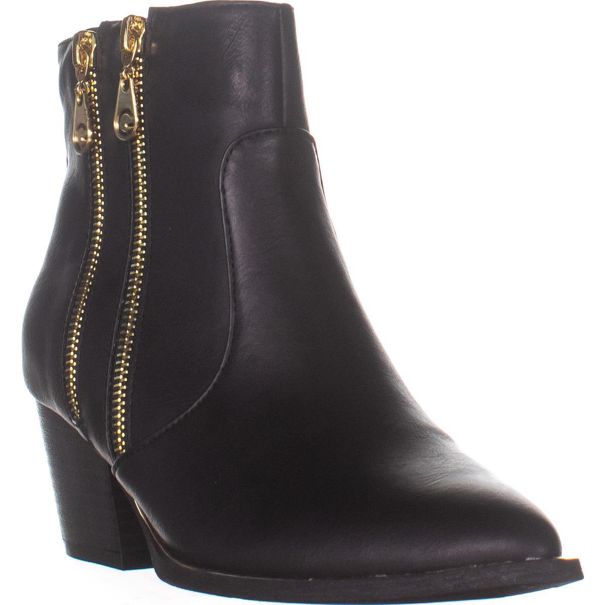 Guess Women's Indiee Pointed Toe Ankle Boots Black Size 7 M