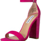 Steve Madden Women's Carrson Ankle Strap Dress Sandals Pink Size9.5 M