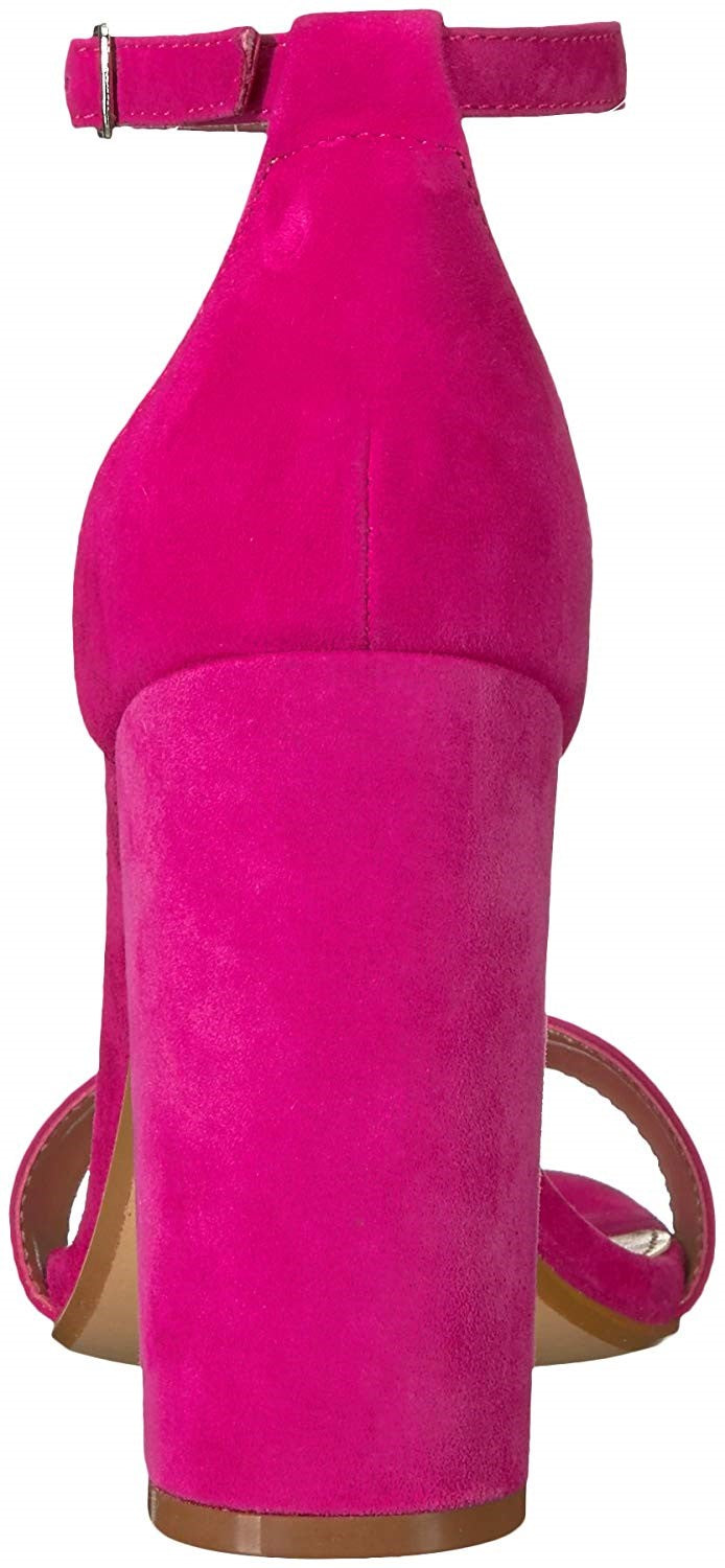 Steve Madden Women's Carrson Ankle Strap Dress Sandals Pink Size9.5 M