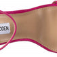 Steve Madden Women's Carrson Ankle Strap Dress Sandals Pink Size9.5 M