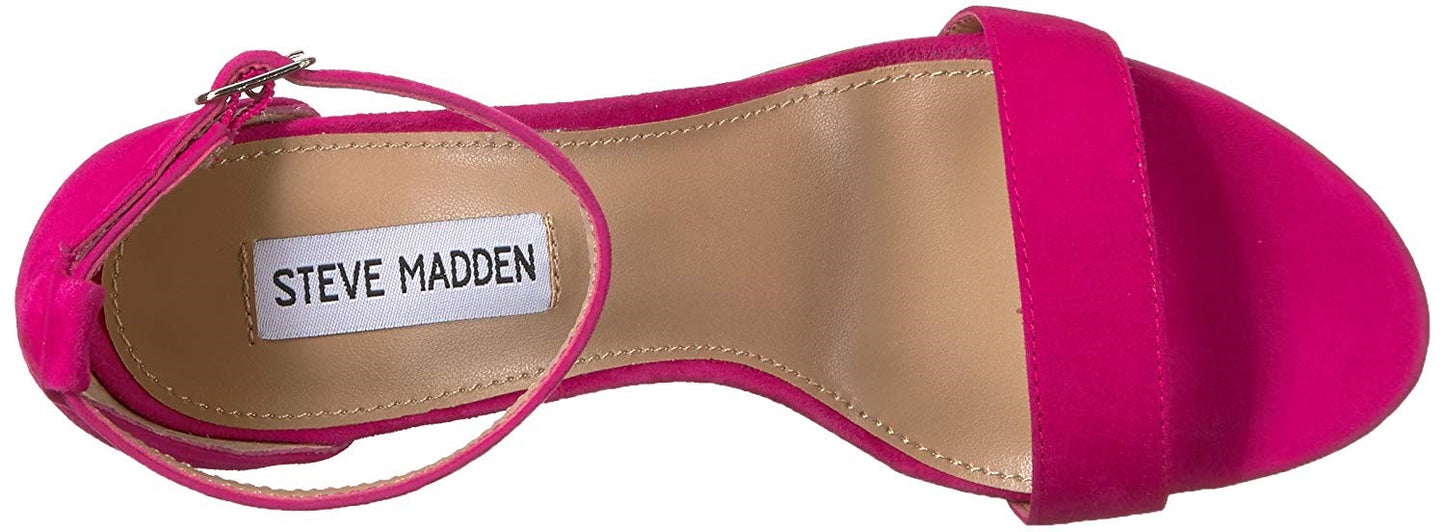 Steve Madden Women's Carrson Ankle Strap Dress Sandals Pink Size9.5 M