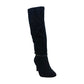 Karen Scott Women's Hollee Wide Calf Dress Boots Blue Size 6M