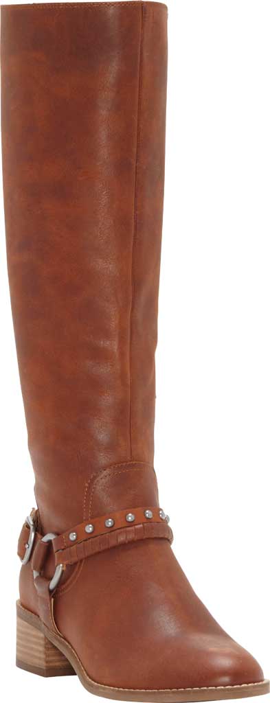 Lucky Brand Women's Karesi Harness Boot Brown Size 9 M