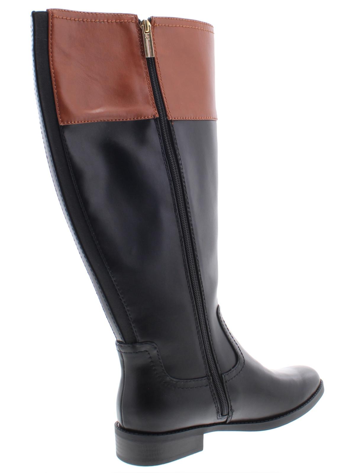 Tommy Hilfiger Women's Knee High Riding Boots Black Size 9 MW