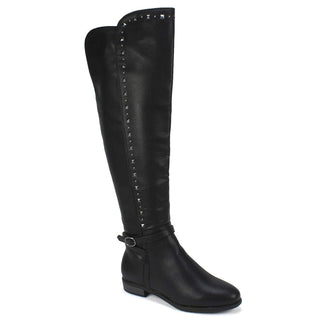 Rialto Women's Ferrell Riding Boot Black Size 6.5 M