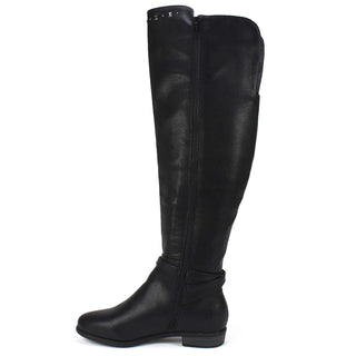Rialto Women's Ferrell Riding Boot Black Size 6.5 M