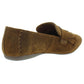 Born Women's Mcgee Suede Slip on Loafers Brown Size 6 M