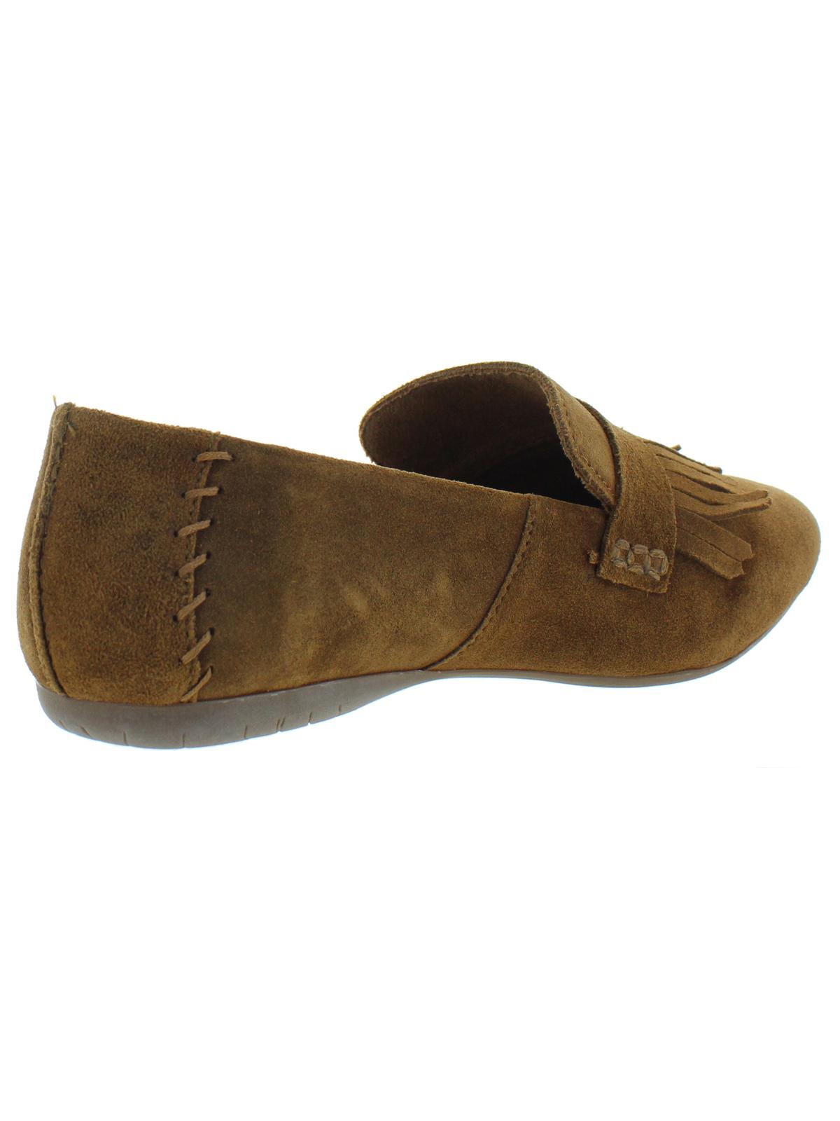 Born Women's Mcgee Suede Slip on Loafers Brown Size 6 M