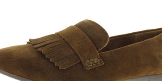 Born Women's Mcgee Suede Slip on Loafers Brown Size 6 M