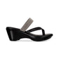 Callisto Women's Elora Open Toe Beach Platform Sandals Black Size 7M