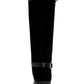 Giani Bernini Women's Buckle Accent Round Toe Wedge Zip up Dress Boots Black Size 12 M