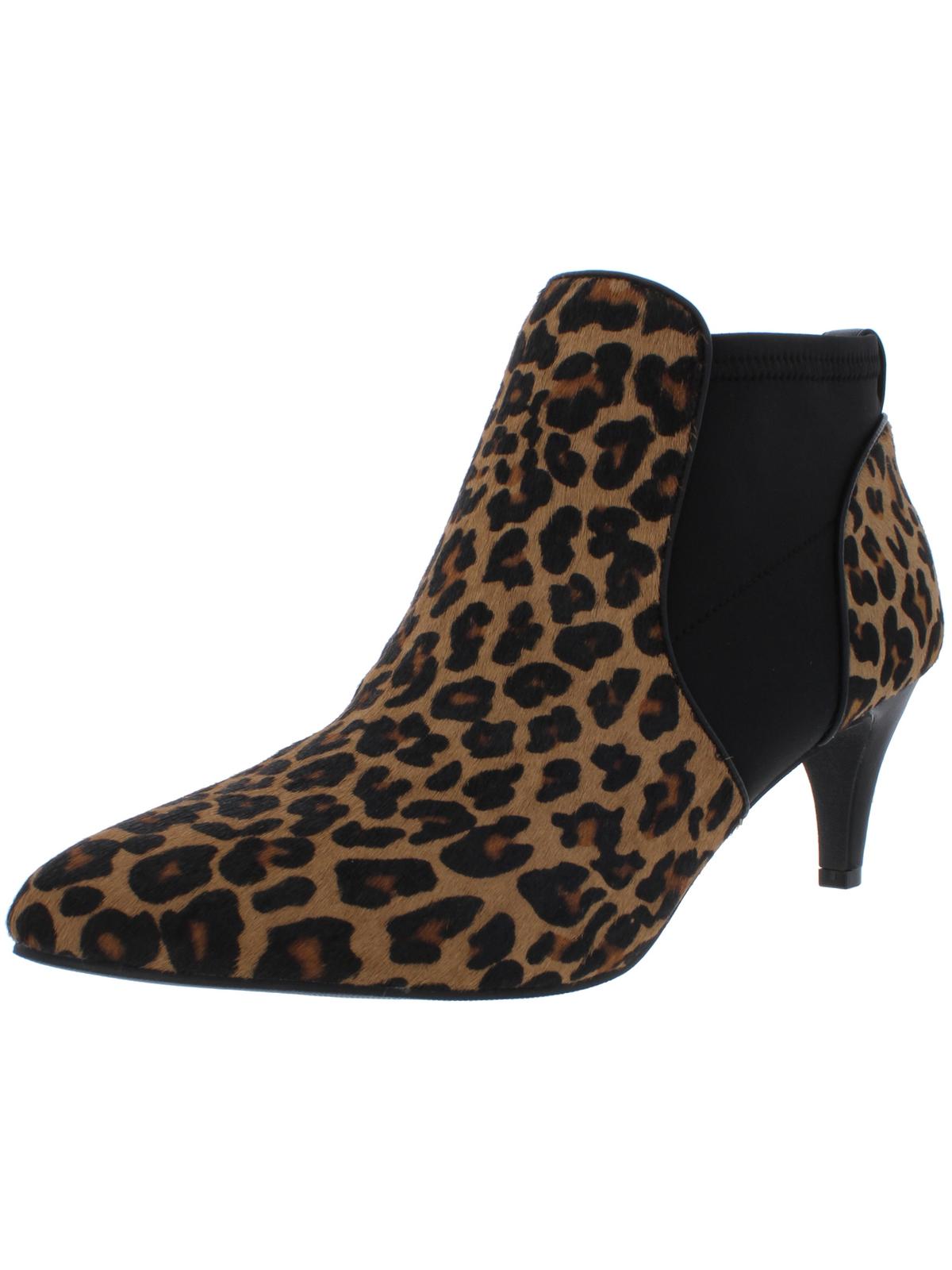 Alfani Women's Hazzel Pointed Toe Ankle Fashion Boots Brown Size 6.5 M