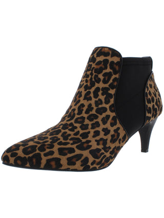 Alfani Women's Hazzel Pointed Toe Ankle Fashion Boots Brown Size 6.5 M