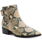 Steven New York Women's Madden Ringer Ankle Booties Brown-Black  Size 9.5