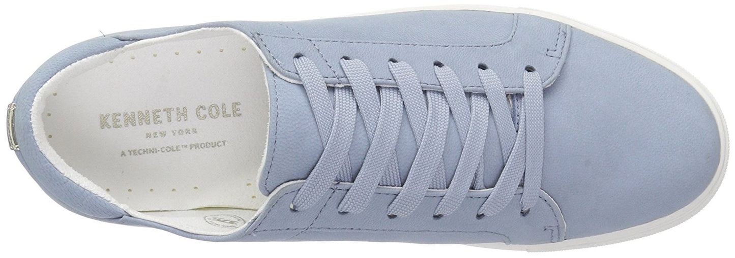 Kenneth Cole New York Women's Kam Fabric Low Top Lace up Fashion Sneakers Blue Size 8 M