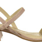 Kenneth Cole Reaction Women's Maise Low Block Heel Strappy Sandal Heeled Pink Size 8 M