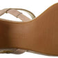 Kenneth Cole Reaction Women's Maise Low Block Heel Strappy Sandal Heeled Pink Size 8 M