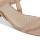 Kenneth Cole Reaction Women's Maise Low Block Heel Strappy Sandal Heeled Pink Size 8 M